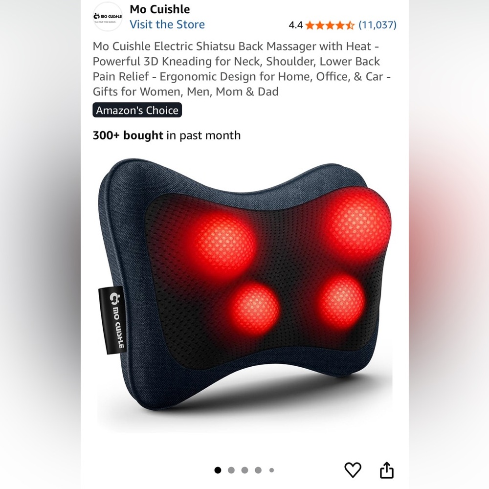 Mo Cuishle Electric Shiatsu Massager